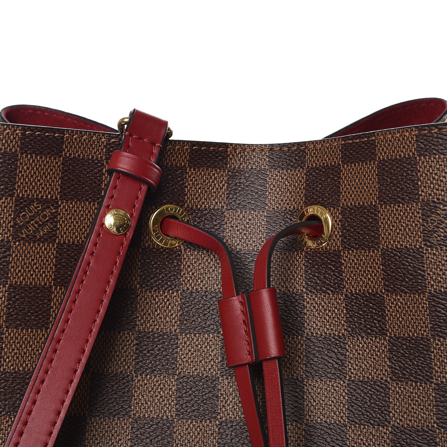 Louis Vuitton Damier Ebene Neonoe MM Cherry Berry 7 of 7