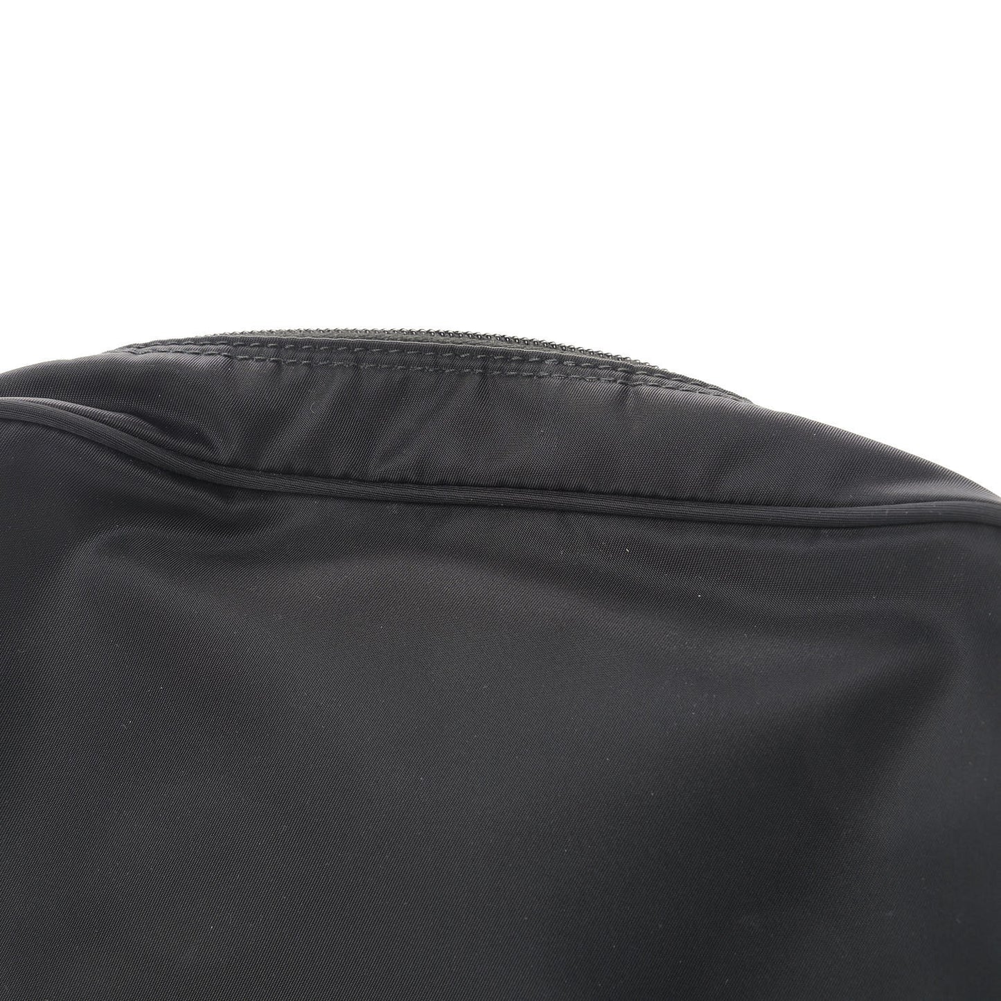Nylon Tessuto Messenger Bag Black