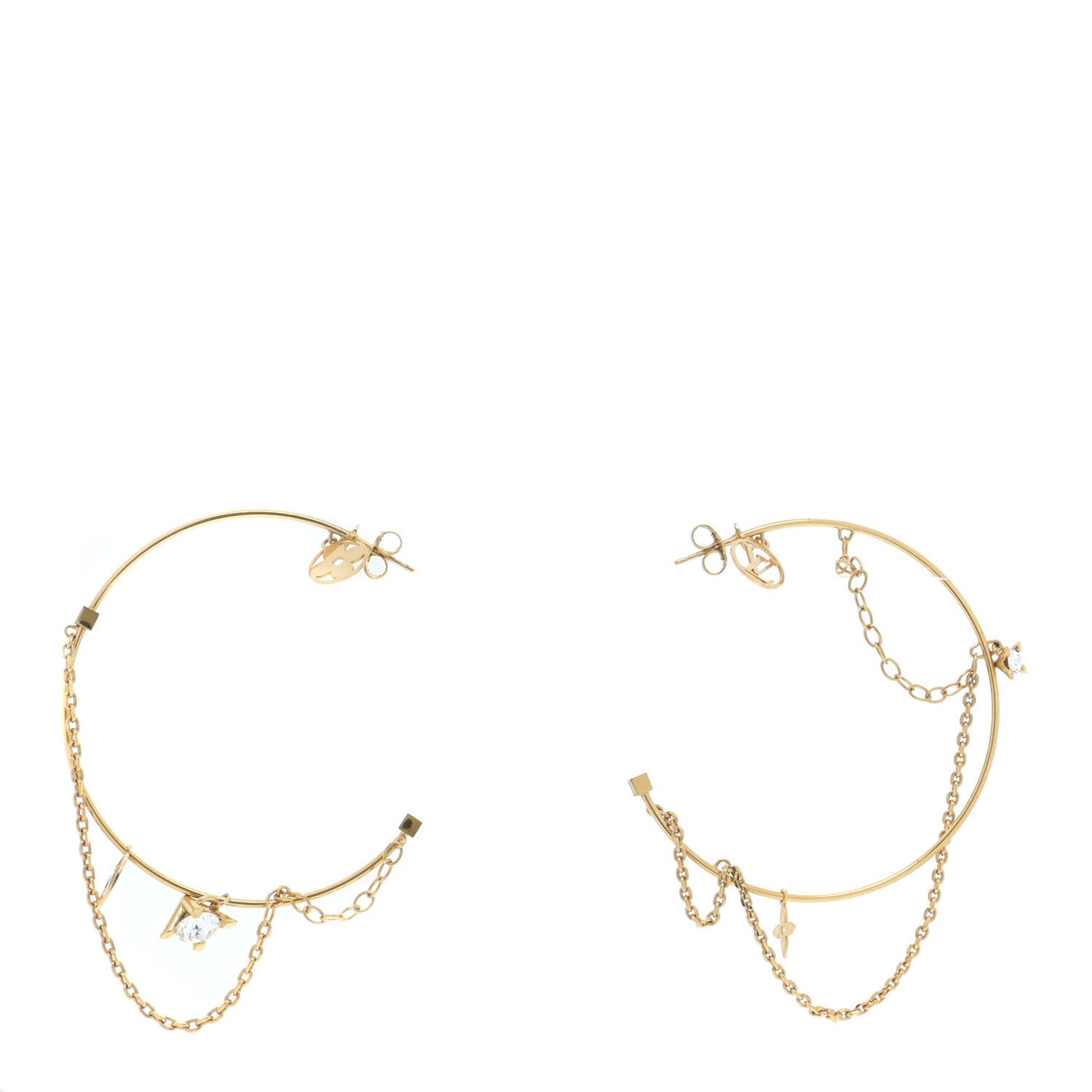 Roman Holidays Hoop Earrings Gold