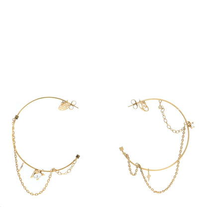 Louis Vuitton Roman Holidays Hoop Earrings Gold 1 of 5