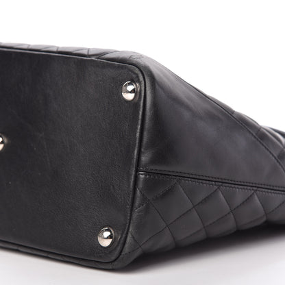 Chanel Calfskin Quilted Large Cambon Tote Black 7 of 9