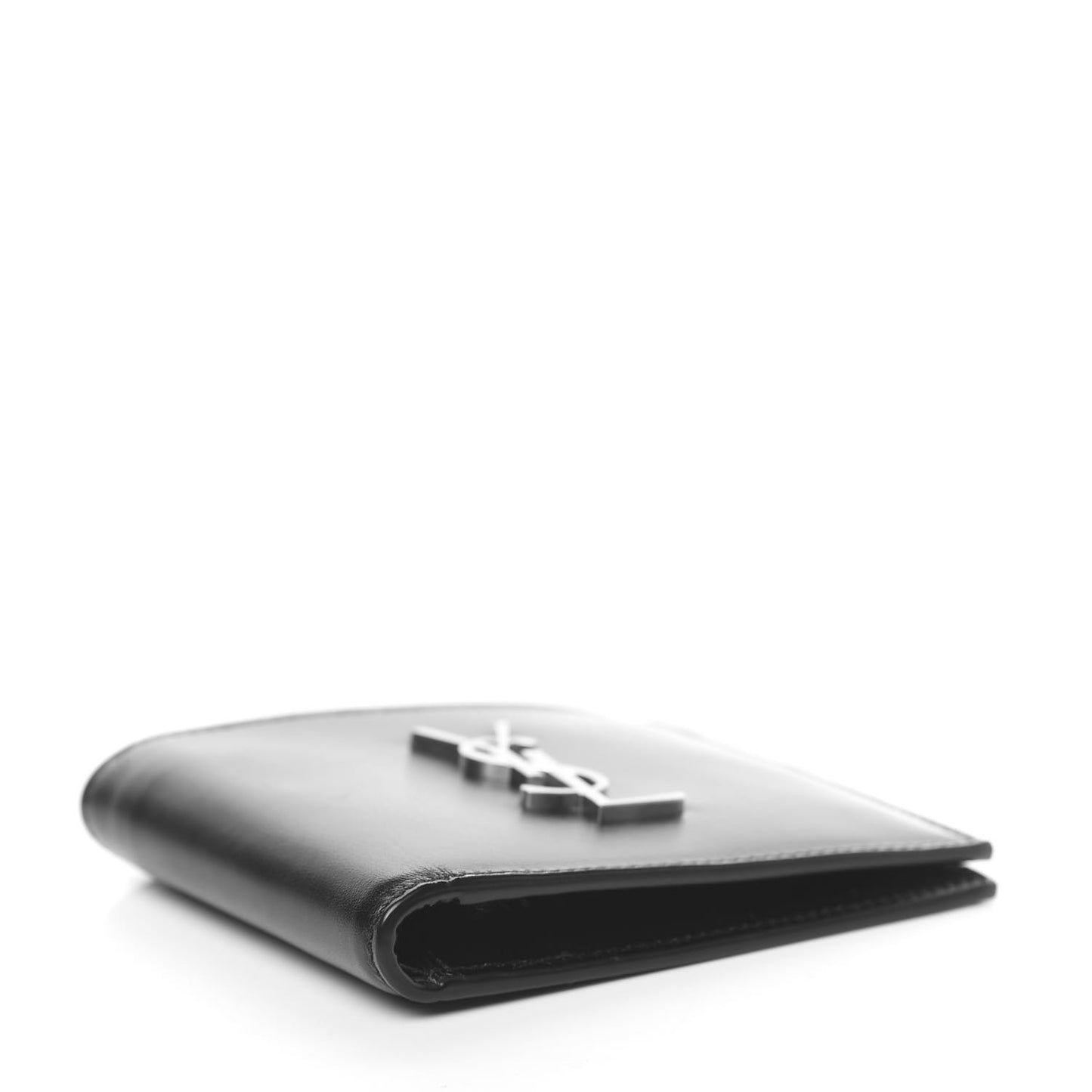 Smooth Calfskin Monogram East West Wallet Black