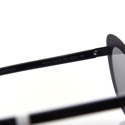 Saint Laurent Acetate Loulou SL196 Sunglasses Black 6 of 7