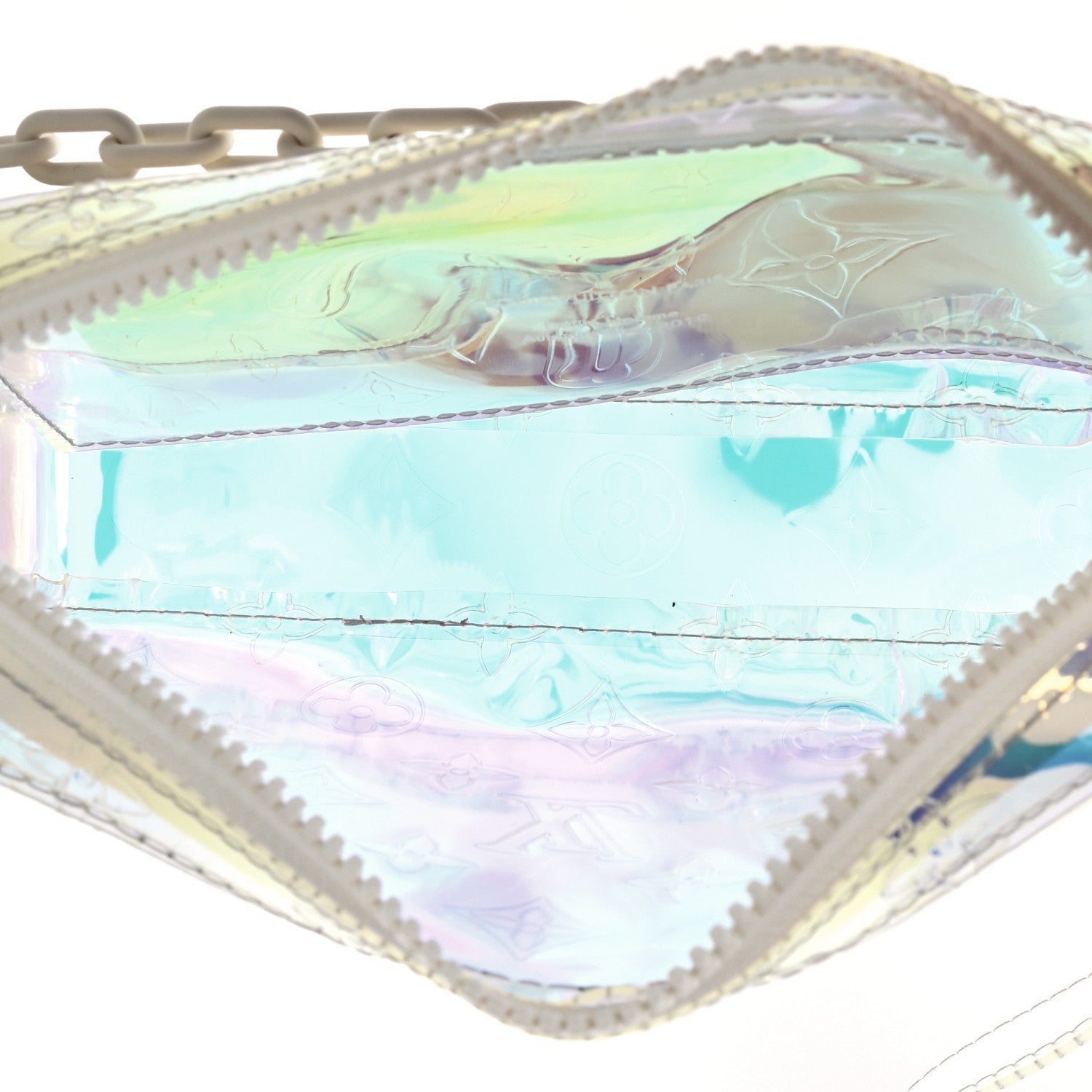 Louis Vuitton PVC Monogram Pochette Volga Iridescent Prism 4 of 5