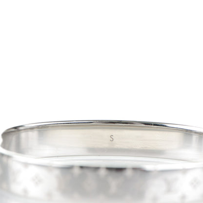 Louis Vuitton Palladium Monogram Nanogram Cuff S 5 of 6