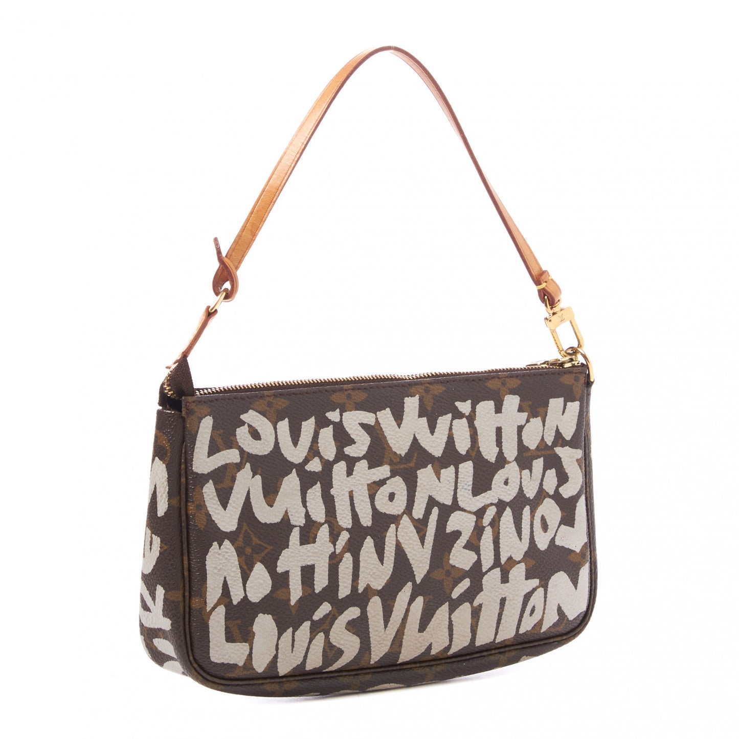 Monogram Graffiti Pochette Accessories Silver