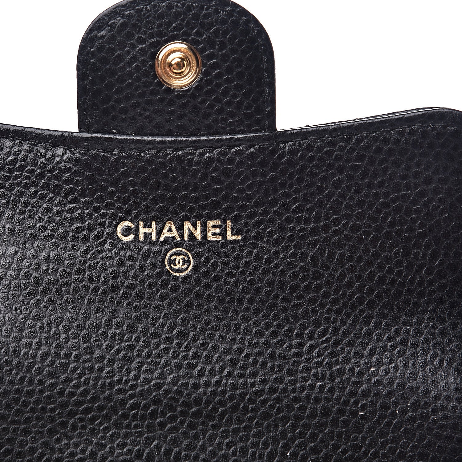 Chanel Caviar Quilted Flap Card Holder Black 5 of 8