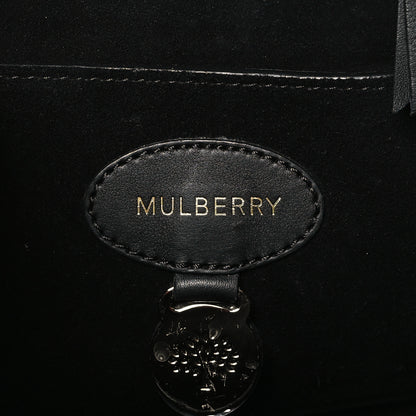 Mulberry Silky Calf Small Willow Tote Black 6 of 8
