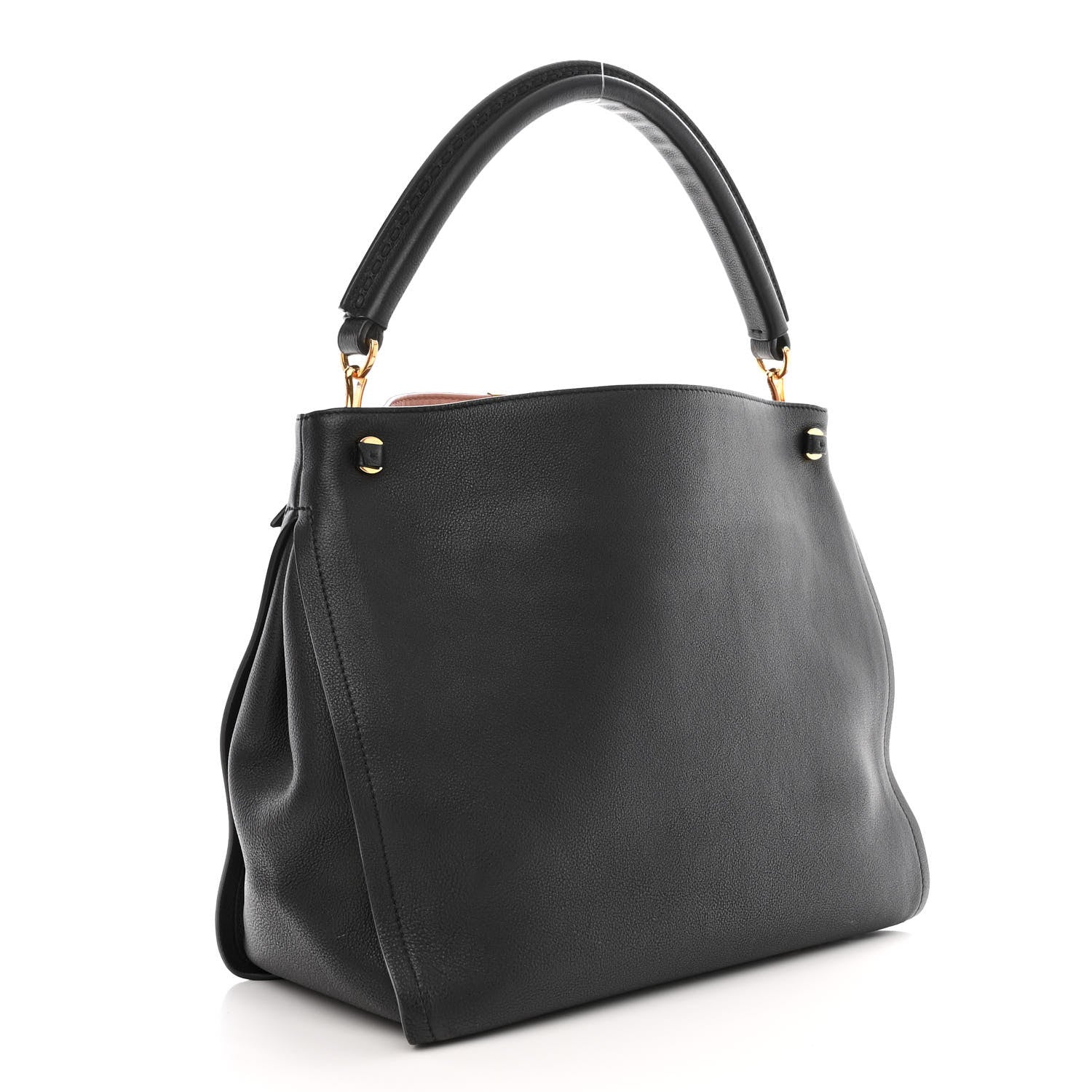 Louis Vuitton Calfskin Tournon Black 3 of 12
