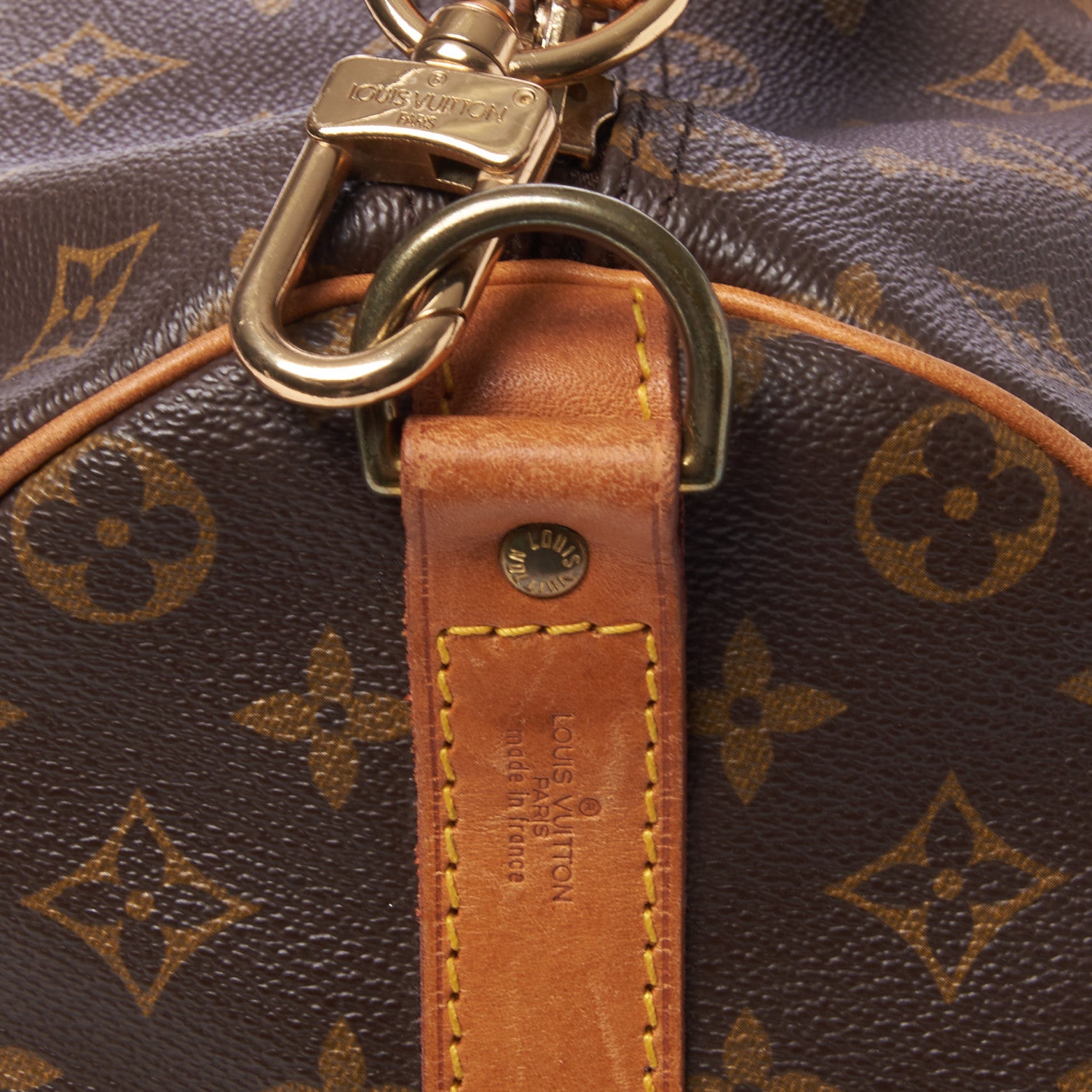 Louis Vuitton Monogram Keepall Bandouliere 50 9 of 11