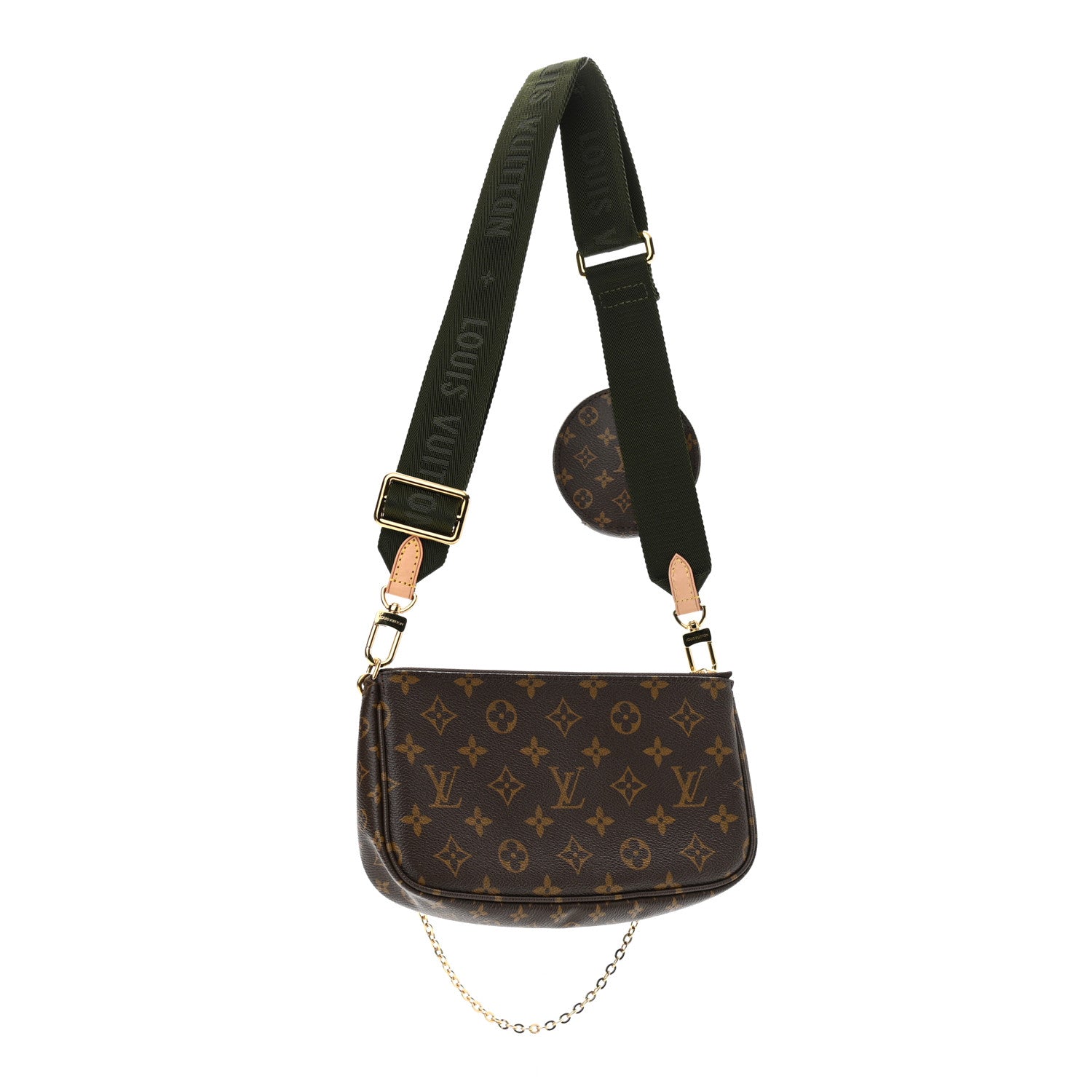 Louis Vuitton Monogram Multi Pochette Accessories Kaki 3 of 12