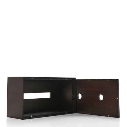 Hermes Mahogany Wood Taurillon Clemence Pleiade Tissue Box 6 of 8