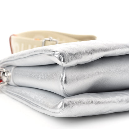 Louis Vuitton Metallic Lambskin Embossed Monogram Coussin PM Silver 7 of 8