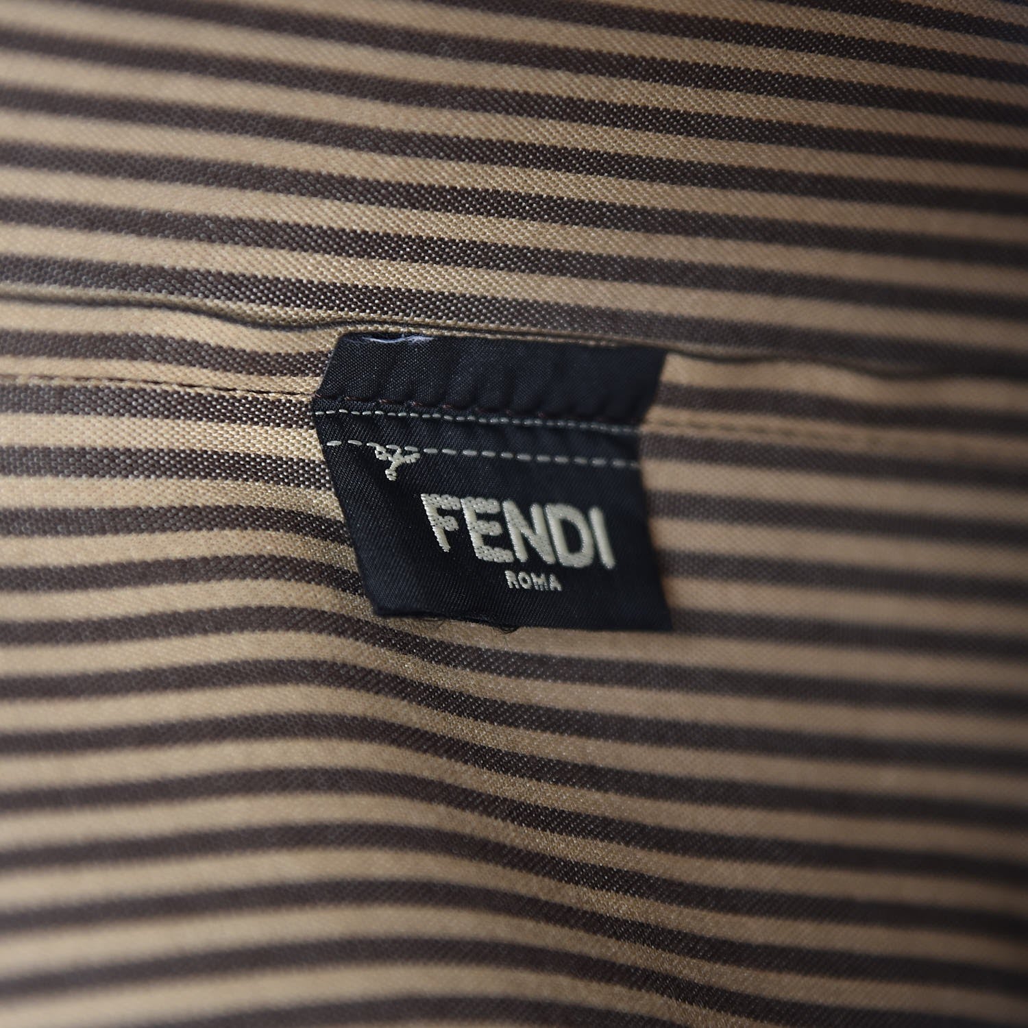 Fendi Zucca Spalmati Small Roll Tote Tobacco Moro 8 of 12