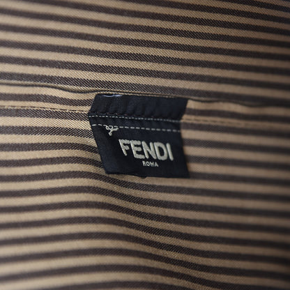 Fendi Zucca Spalmati Small Roll Tote Tobacco Moro 8 of 12