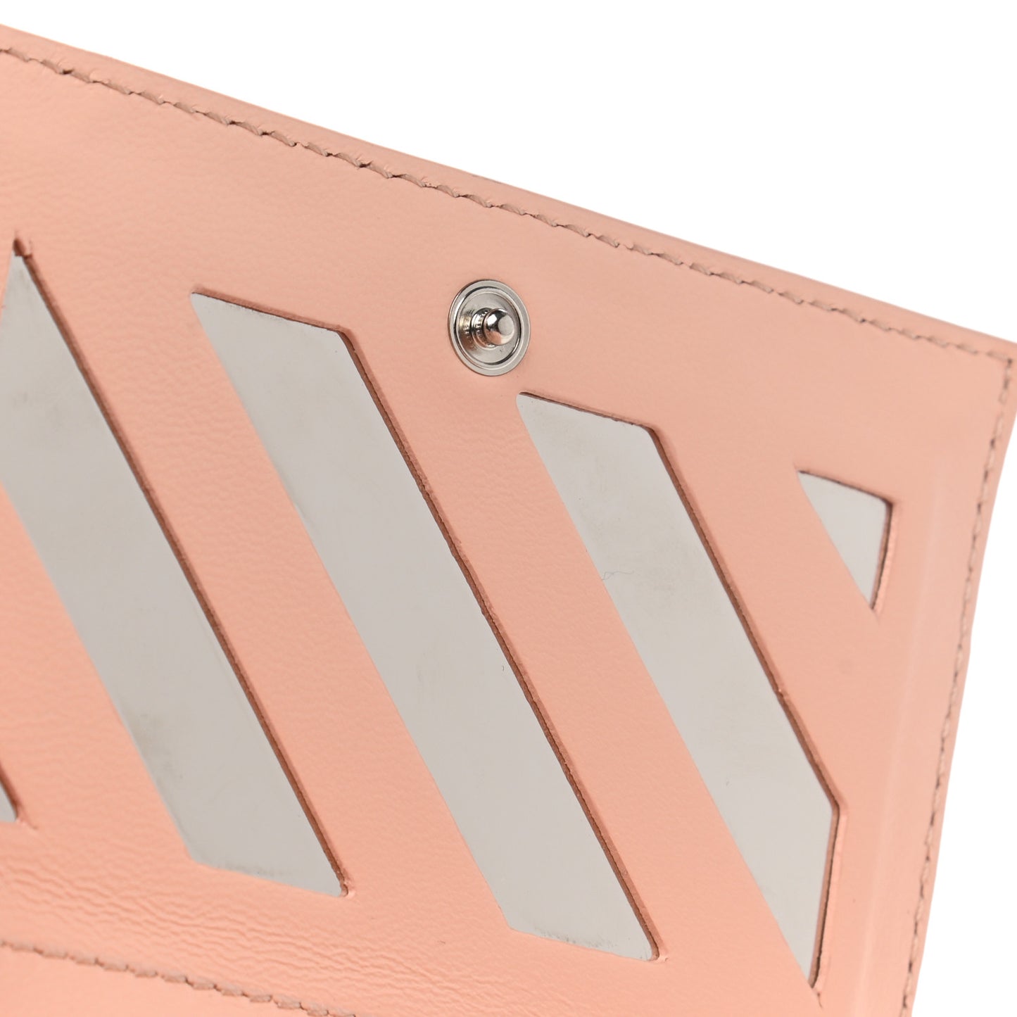 Calfskin Quilted Jackhammer French Wallet Pink