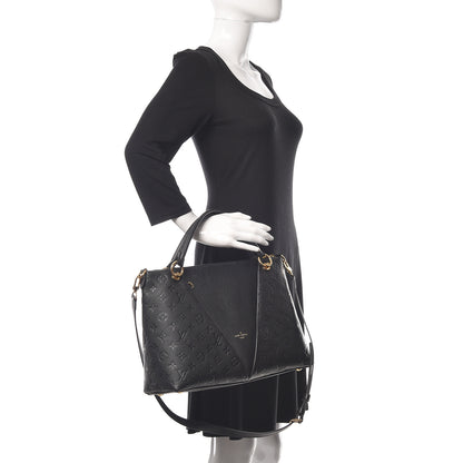 Louis Vuitton Empreinte V Tote MM Black 2 of 9