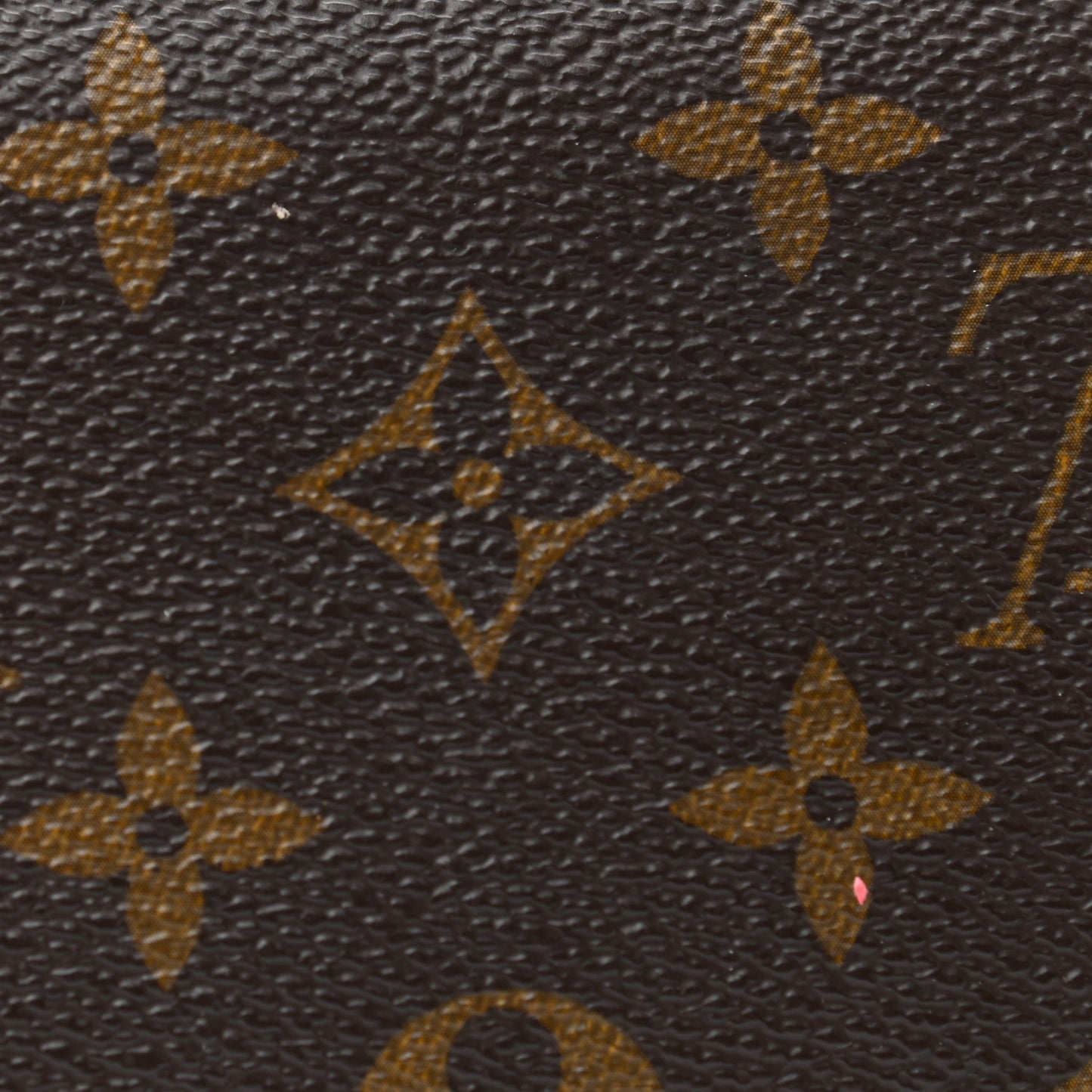 Monogram Emilie Wallet Rose Ballerine