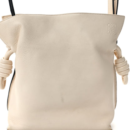 Loewe Calfskin Small Flamenco Knot Bag Ivory 7 of 16