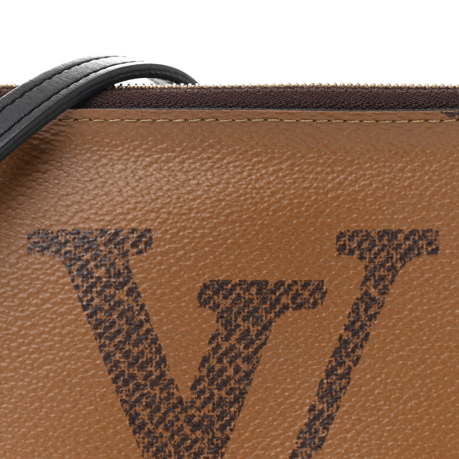 Louis Vuitton Reverse Monogram Giant Double Zip Pochette 7 of 10