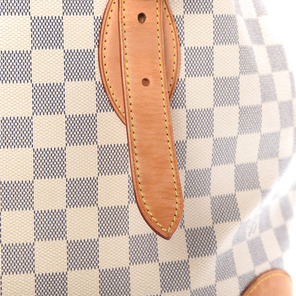 Louis Vuitton Damier Azur Hampstead MM 13 of 14
