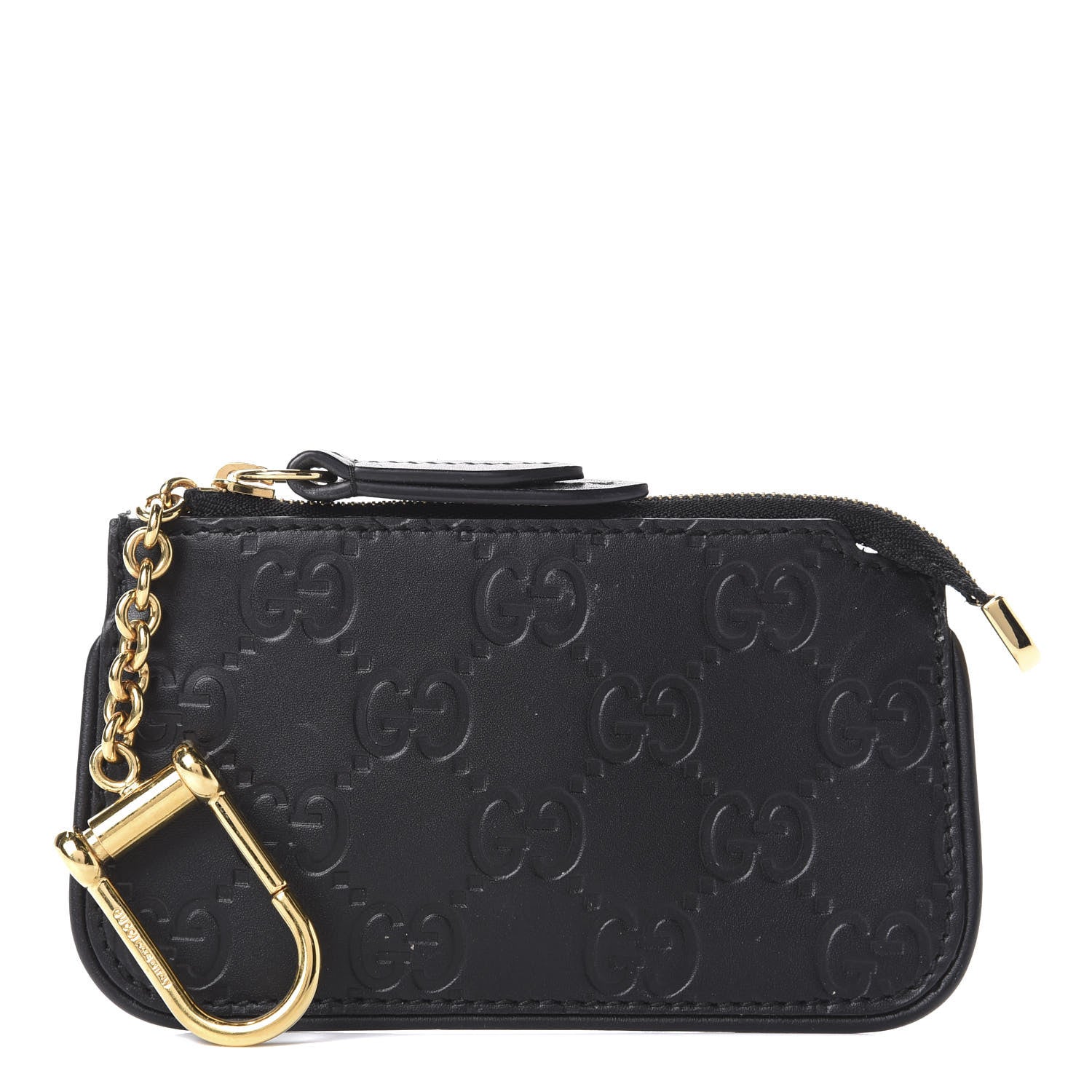 Gucci Guccissima Key Case Black 1 of 9