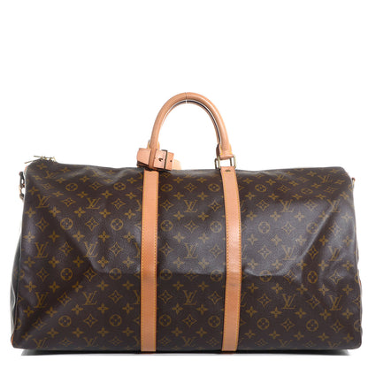 Louis Vuitton Monogram Keepall Bandouliere 55 1 of 9