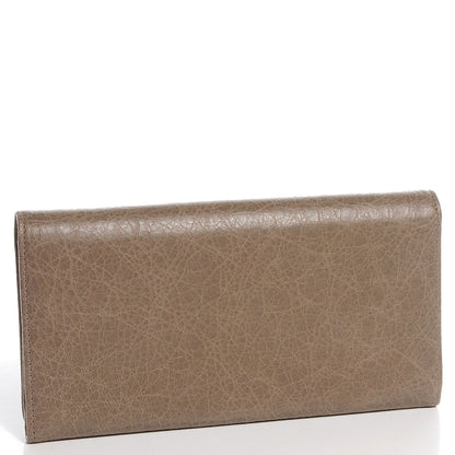 Balenciaga Agneau Classic Hardware Money Wallet Papyrus 3 of 13