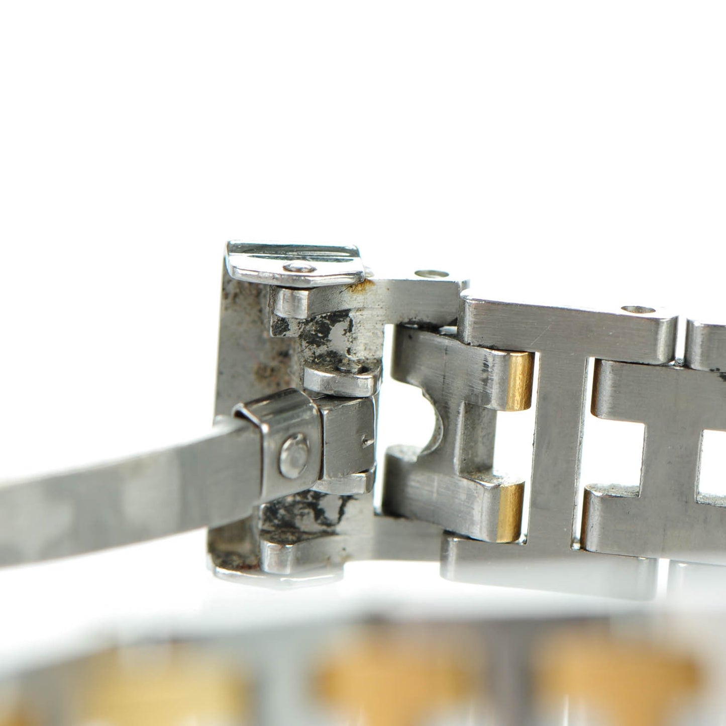 Stainless Steel 24mm Clipper Quartz Watch Gold