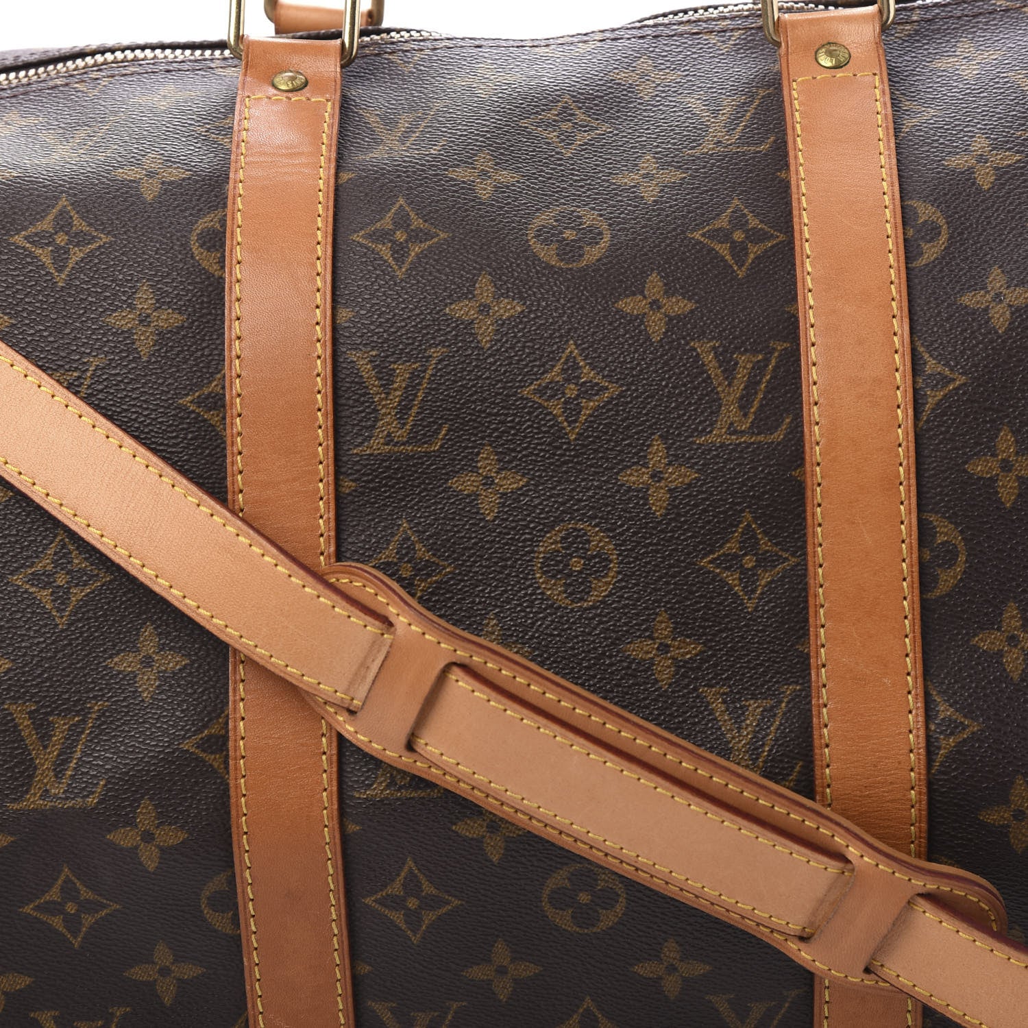 Louis Vuitton Monogram Keepall Bandouliere 50 9 of 9