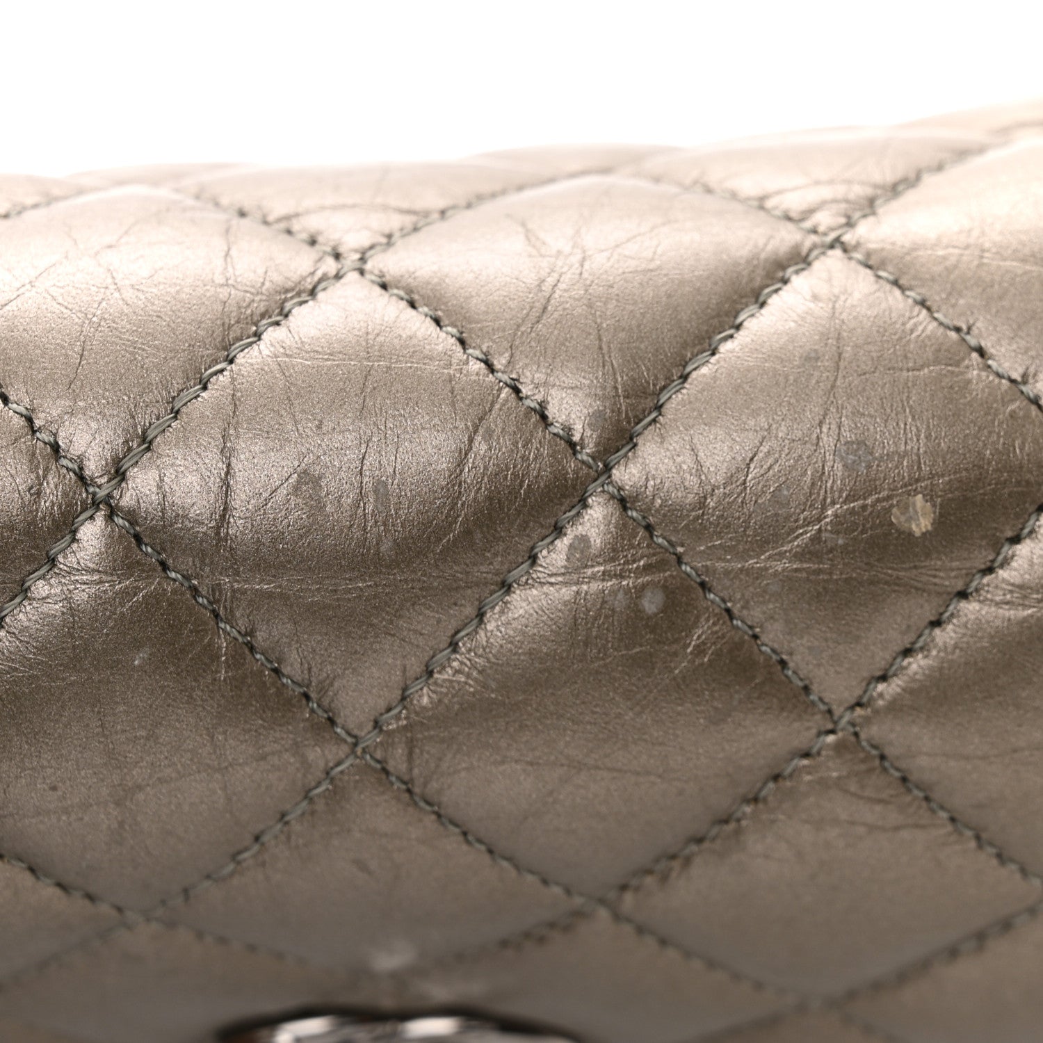 Chanel Metallic Calfskin Quilted Mineral Nights Mini Flap Bronze 12 of 12
