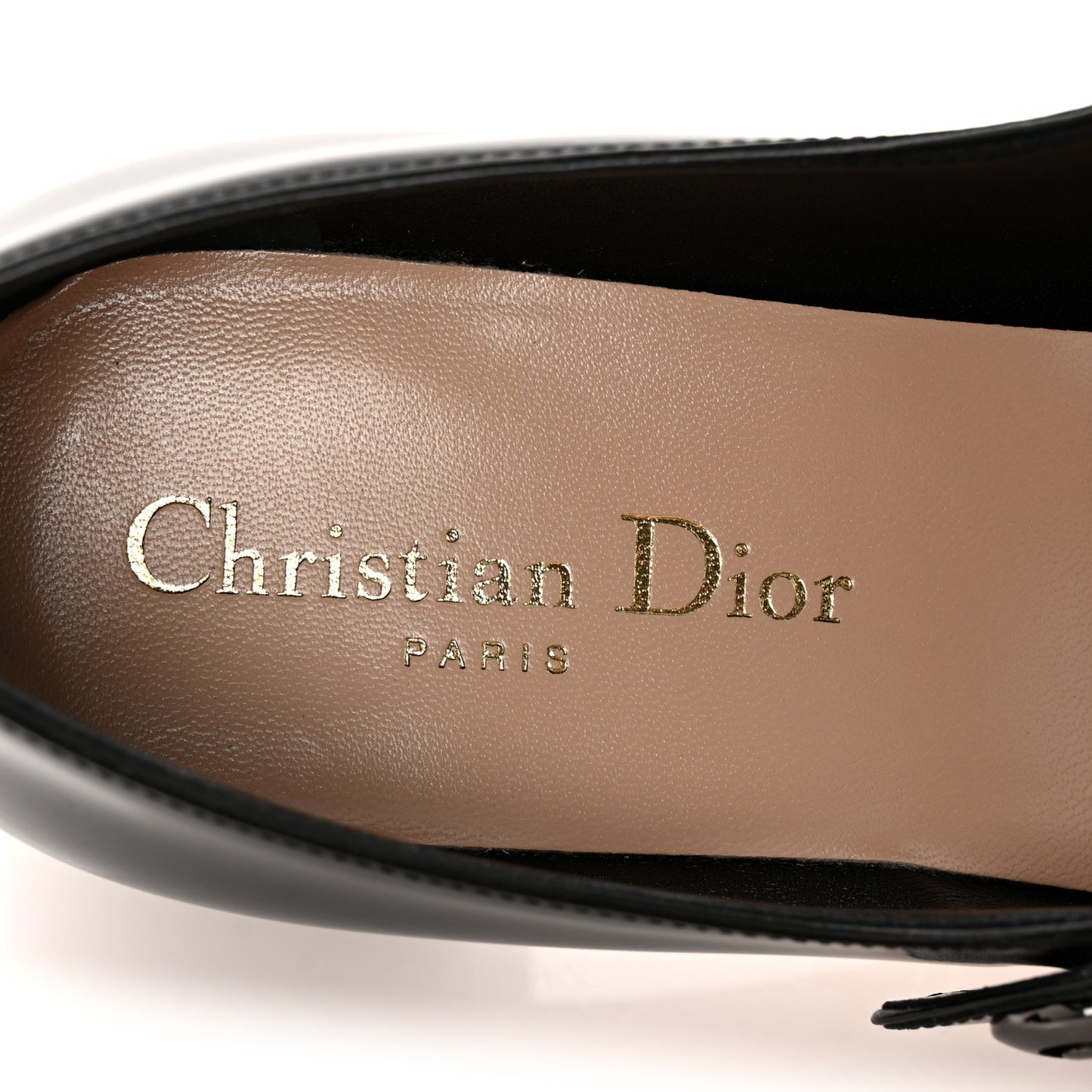 Brushed Calfskin Uniform 30mm Pumps 37.5 Black