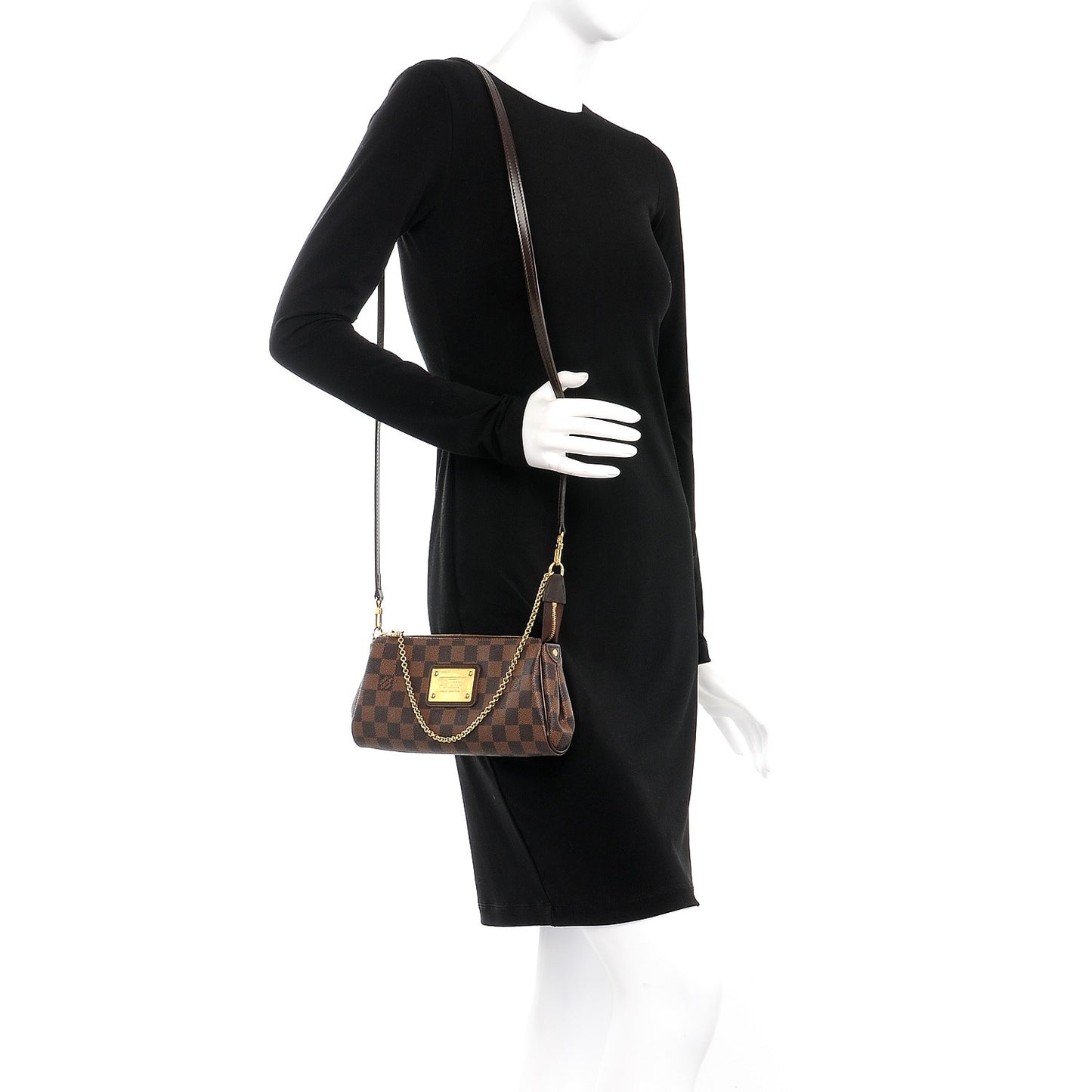 Damier Ebene Eva Clutch