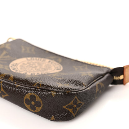Louis Vuitton Monogram Complice Trunks and Bags Mini Pochette Accessories Beige 7 of 9