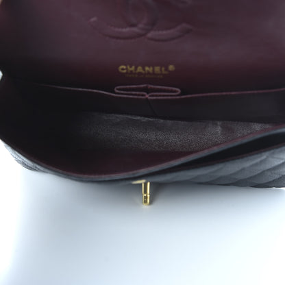 Chanel Caviar Quilted Medium Double Flap Black 5 of 11