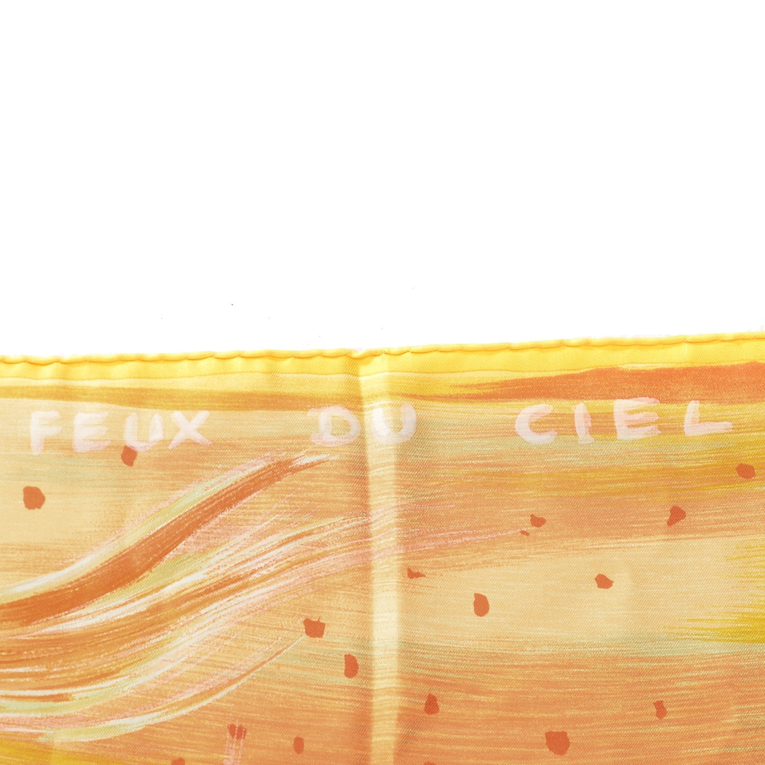 Hermes Silk Feux Du Ciel Scarf 90 4 of 7