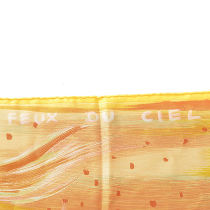 Hermes Silk Feux Du Ciel Scarf 90 4 of 7