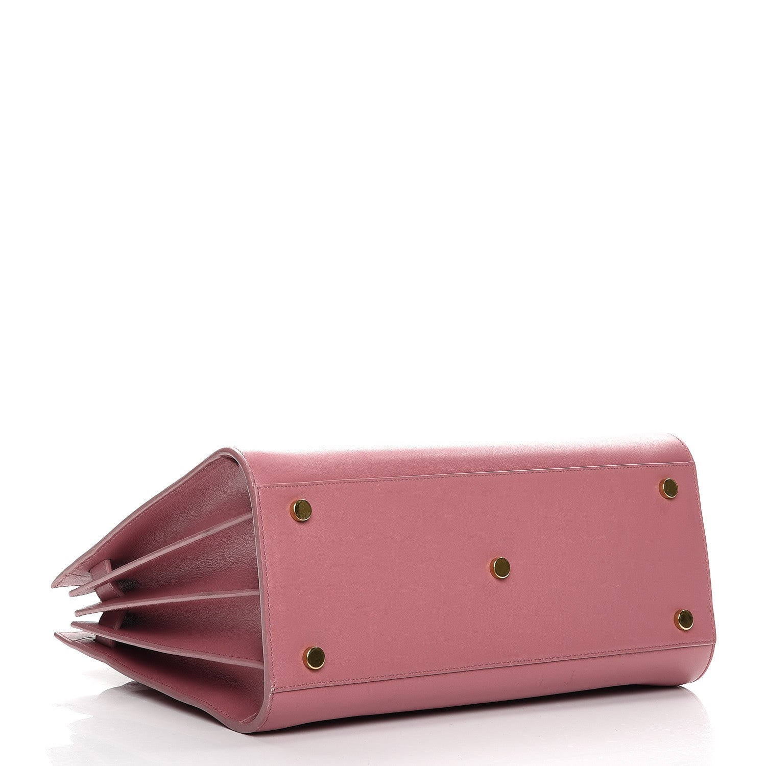 Saint Laurent Calfskin Small Sac De Jour Dark Rose 5 of 14