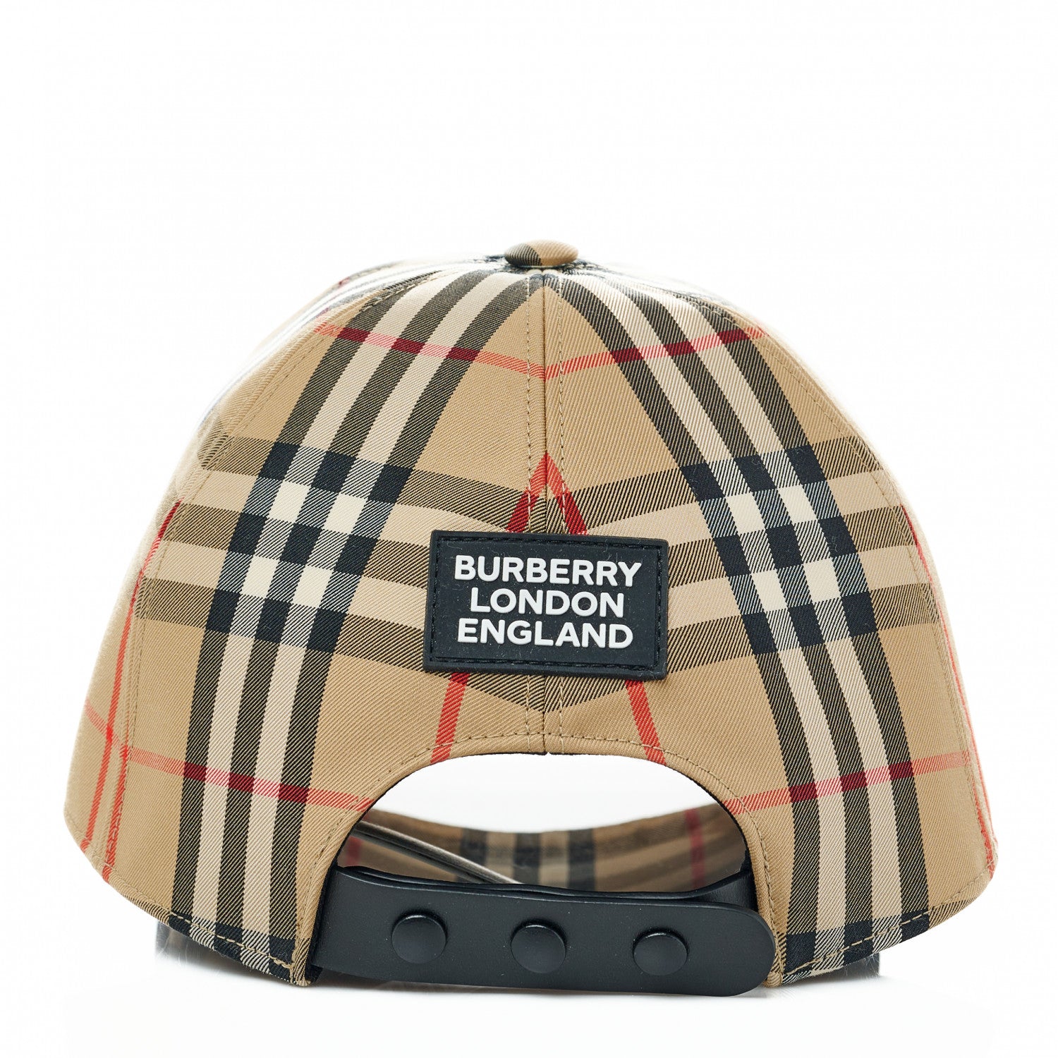 Burberry Technical Cotton Giant Check Baseball Cap L 6 of 8
