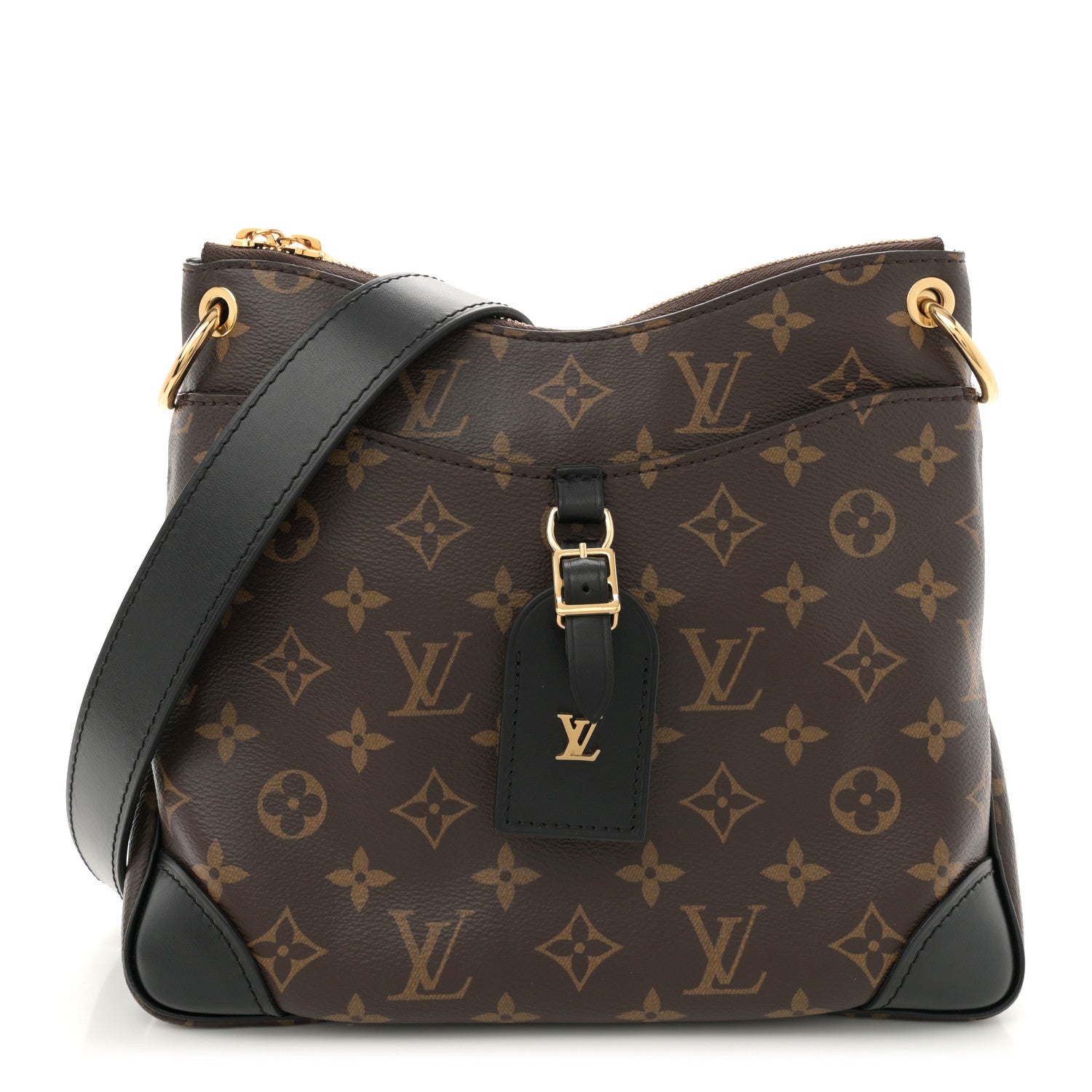 Louis Vuitton Monogram Odeon PM Black 1 of 9