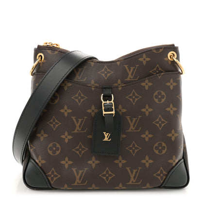 Louis Vuitton Monogram Odeon PM Black 1 of 9