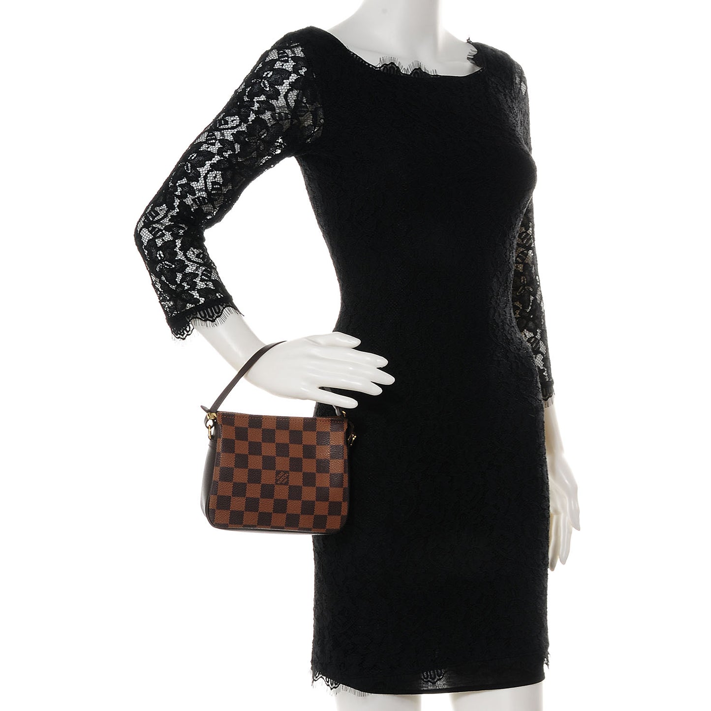 Damier Ebene Trousse Makeup Pochette
