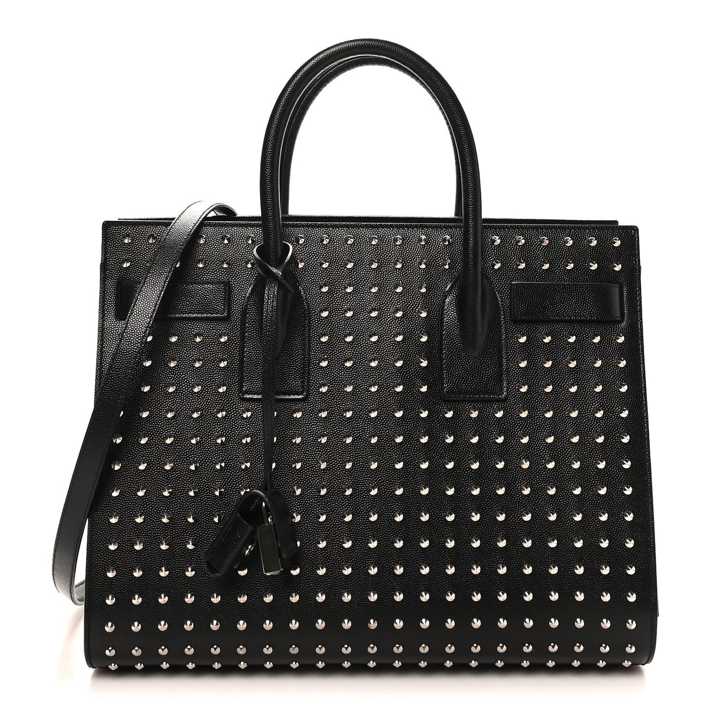 Grain De Poudre Studded Nano Sac De Jour Black
