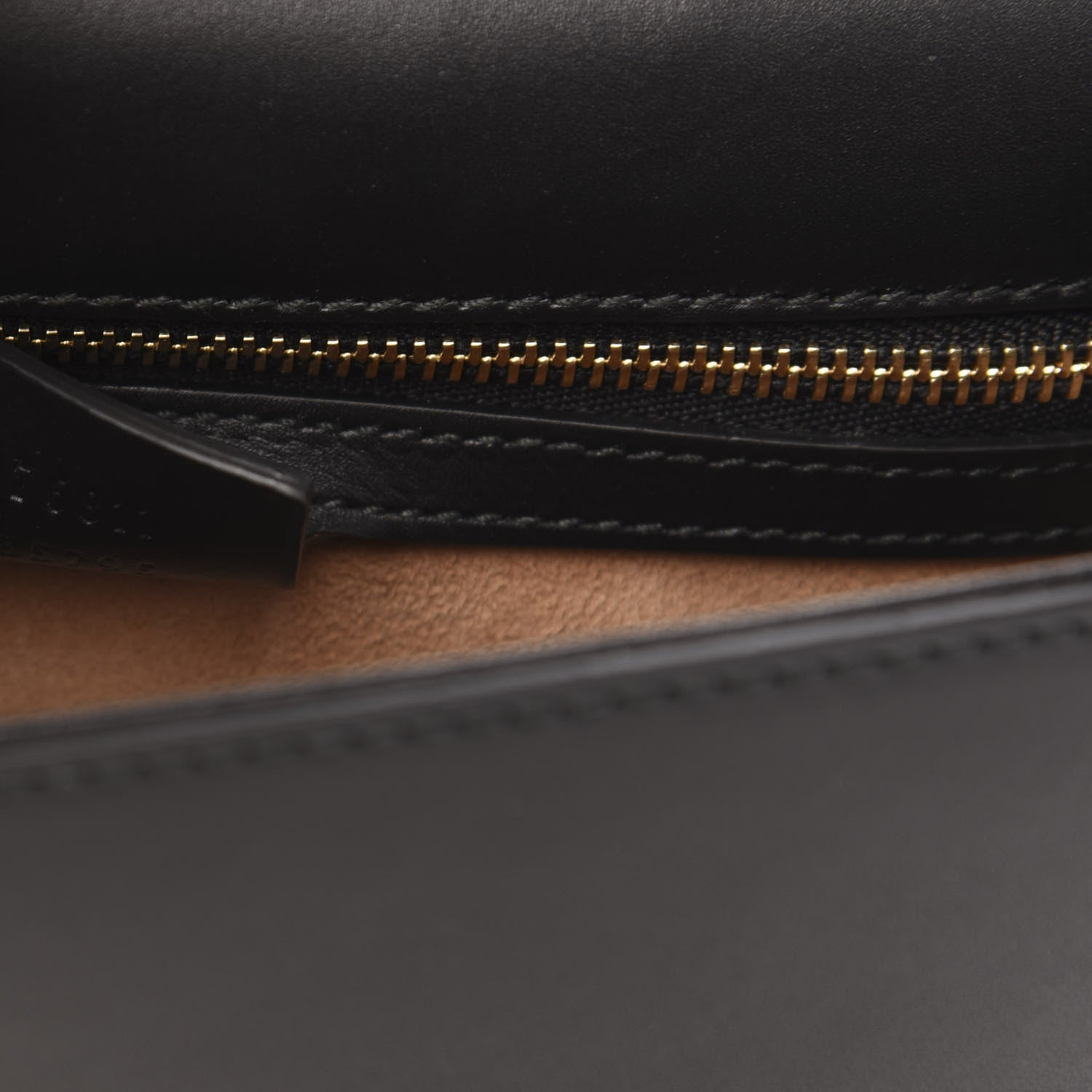 Gucci Calfskin Sylvie Belt Bag 95 38 Black 7 of 10