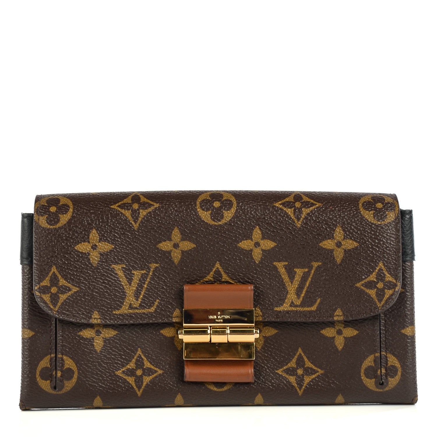 Louis Vuitton Monogram Elysee Wallet Black 1 of 8