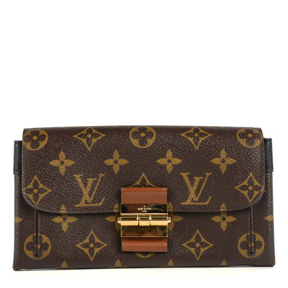 Louis Vuitton Monogram Elysee Wallet Black 1 of 8