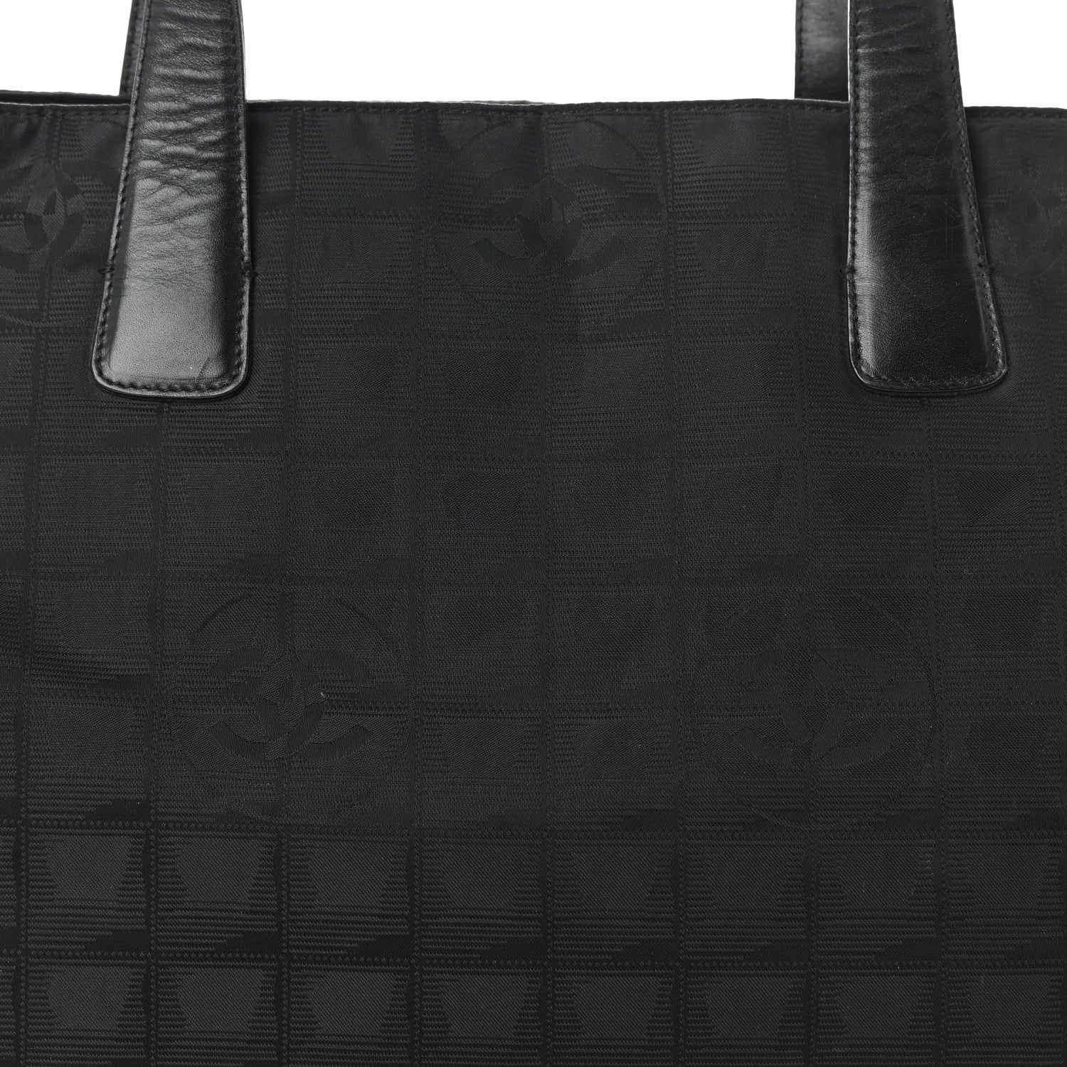 Chanel Nylon Medium Travel Tote Black 8 of 15
