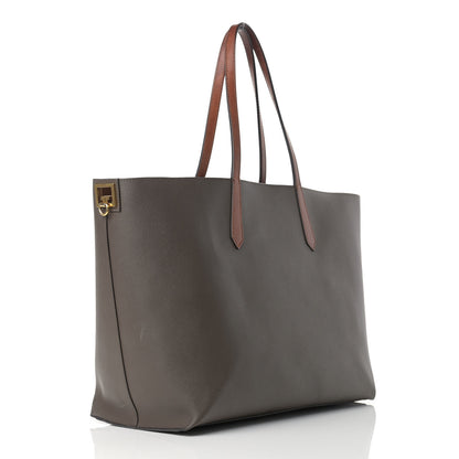 Givenchy Calfskin Medium GV Shopper Tote Grey 3 of 21