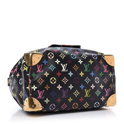 Louis Vuitton Monogram Multicolor Speedy 30 Black 4 of 10