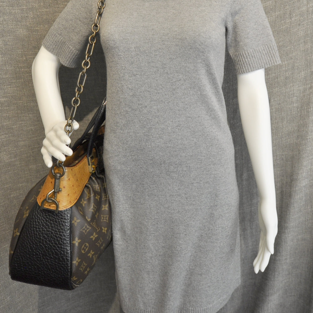 Louis Vuitton Monogram Ostrich Oskar Waltz 3 of 8